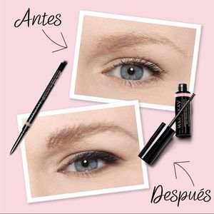 eyebrow ink and eyebrow pencil